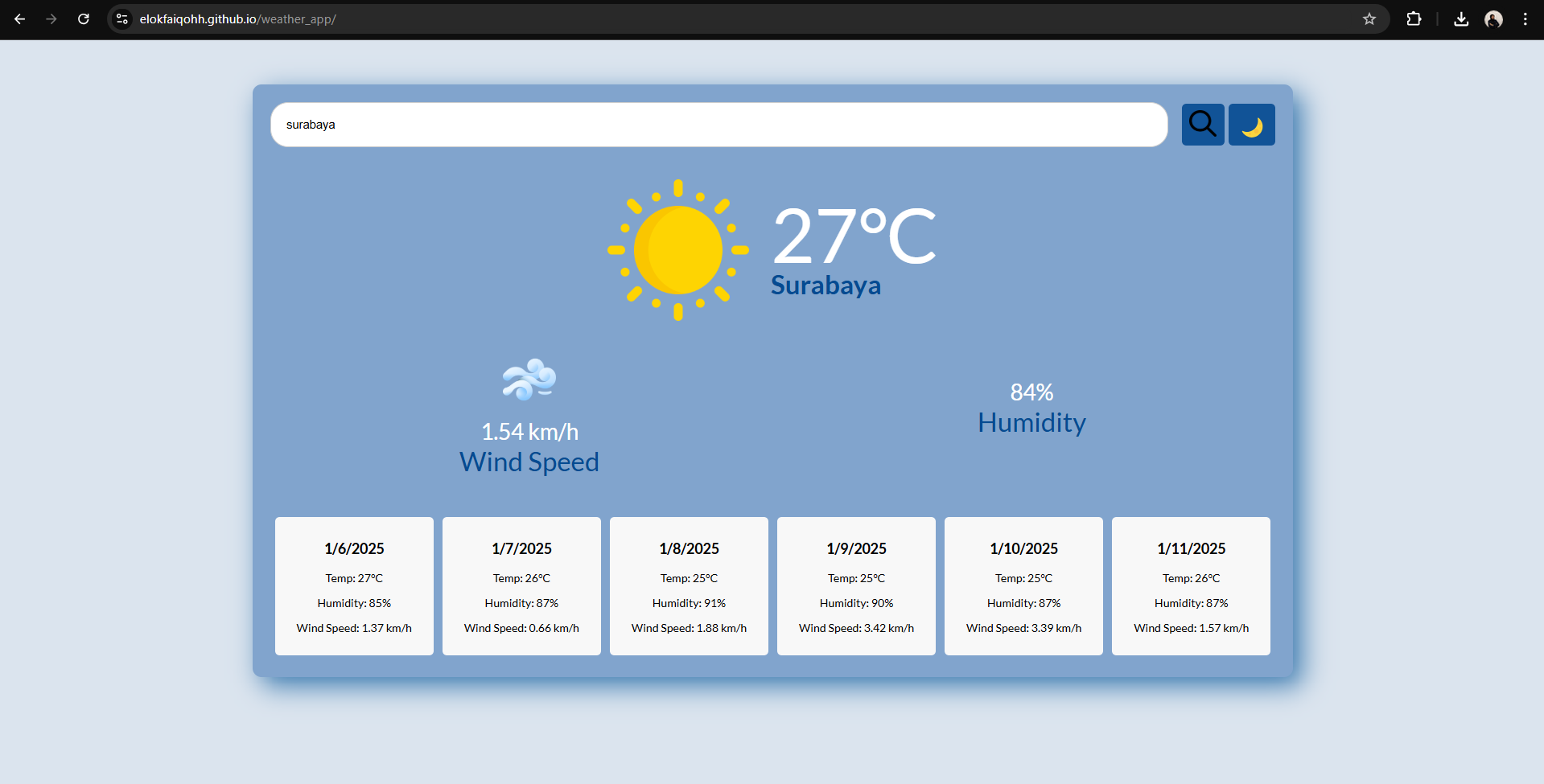 Weather App